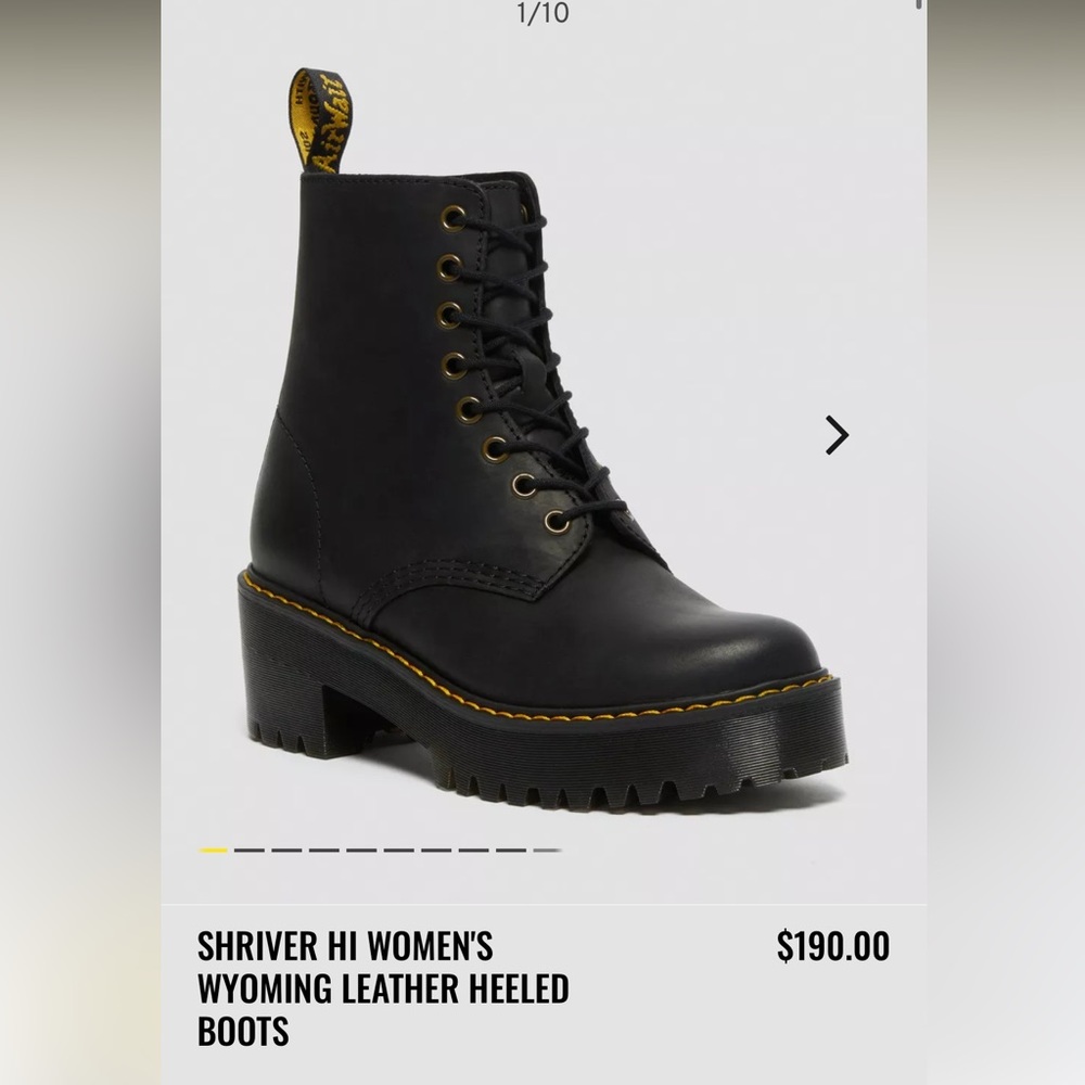 Dr. Marten Shriver Hi boots